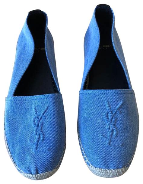 ysl denim flats|Saint Laurent Esapdrilles for Women .